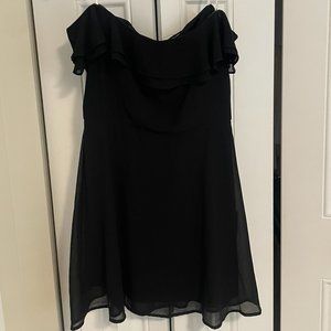 Lulu's Black Off-The-Shoulder Mini Dress - NWT